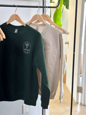 Shop moi ça Beige crewneck sweater